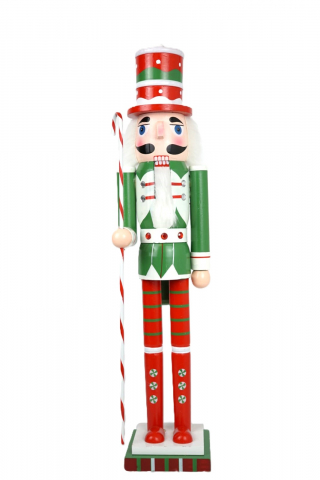 Spărgători de nuci - Spargator de nuci ornament Acadea bat Verde/Rosu_9989-13