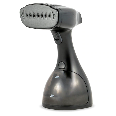 Aparat de calcat vertical portabil Zass ZGS 04, putere mare de 1500W, debit de abur 30 g/min, vaporizator rapid in 30s cu incalzitor de aluminiu, panou de control cu comutator tactil [4]