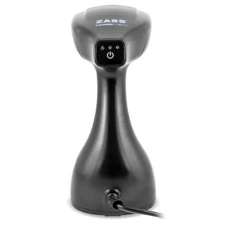 Aparat de calcat vertical portabil Zass ZGS 04, putere mare de 1500W, debit de abur 30 g/min, vaporizator rapid in 30s cu incalzitor de aluminiu, panou de control cu comutator tactil [2]