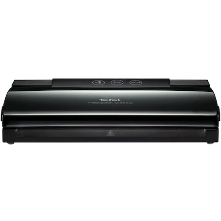 Electrocasnice pentru gatit - Aparat de vidat Tefal VacuPack Classic VT254070, 110 W, 2 programe, Negru