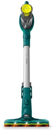Aspiratoare verticale - Aspirator vertical Philips FC6725/01, detasabil, perie cu LED, 2 în 1, 21.6 V, Verde - Philips
