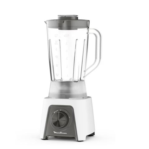 Scule electrice & acumulatori - Blender Tefal Blendeo+ BL2C0130, 450W, 1.25L, 2 viteze, functie Pulse, maruntire gheata, 4 lame detasabile, alb