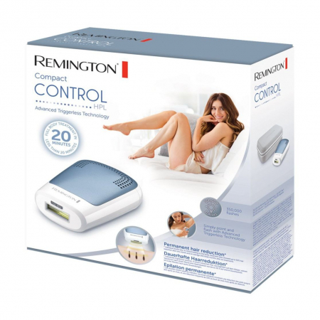 Epilator IPL Remington IPL3500, 350.000 pulsatii, Alb/Gri, design compact [4]
