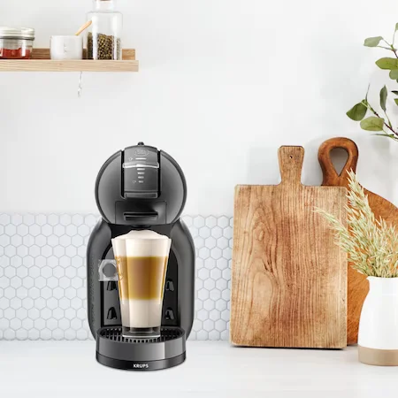 spressor cu capsule KRUPS NESCAFÉ® Dolce Gusto® Mini Me, 15 bari, 1500 W, capacitate rezervor 0,8 L, funcție Eco, gri [7]