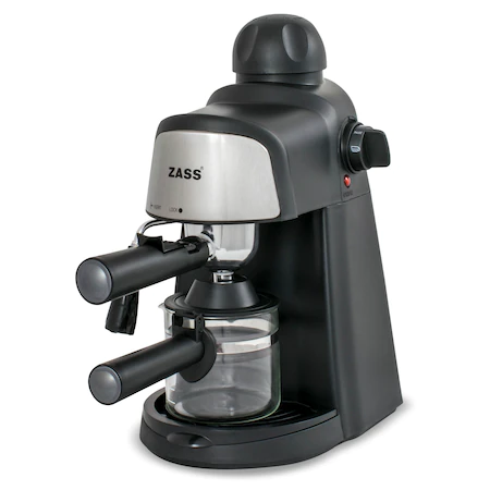 Espressor manual Zass ZEM 05, 800W, Dispozitiv Cappuccino, Negru [3]