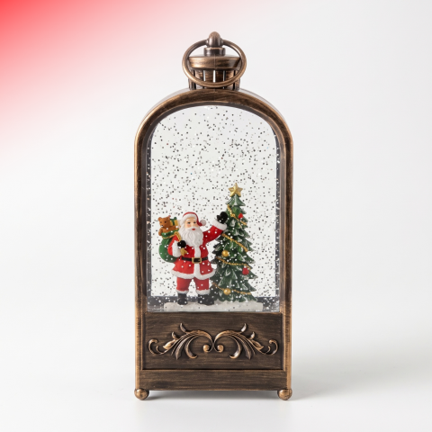 Felinare decorative - felinar-craciun-vintage-efect-ninsoare.jpg