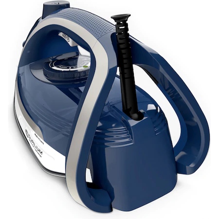 Fier de calcat Tefal Ultragliss Plus FV6812E0, 2800W, abur variabil 0-50 g/min, jet de abur 260 g/min, alb/albastru [4]