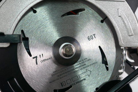 Fierastrau circular Meineng, Putere de 1400W, Disc ⌀ 185mm, 5200 rpm, Galben [8]