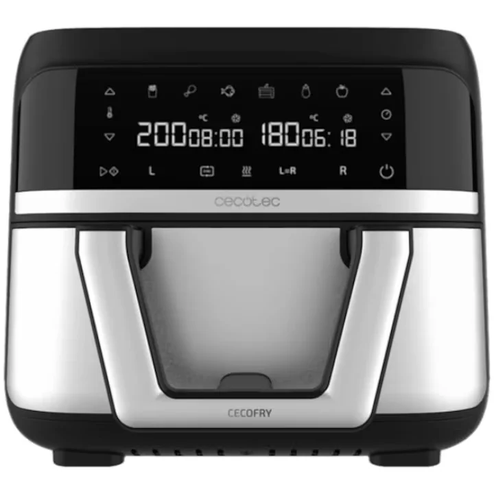 Friteuze - friteuza-cu-aer-cald-cecotec-cecofry-dual-9000-2850w-9L-negru-argintiu.jpg