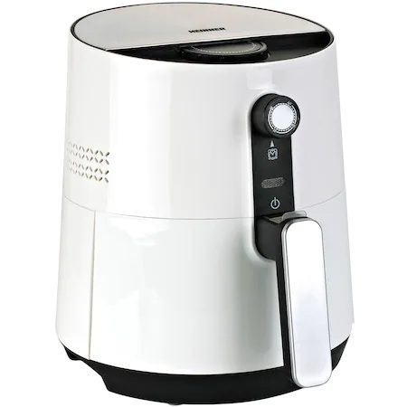 Electrocasnice pentru gatit - Friteuza fara ulei Heinner AirFryer HAF-1300WH, 1300 W, 2.6 l, Timer, Alb - Prepara mancarea ta preferata fara grasime!
