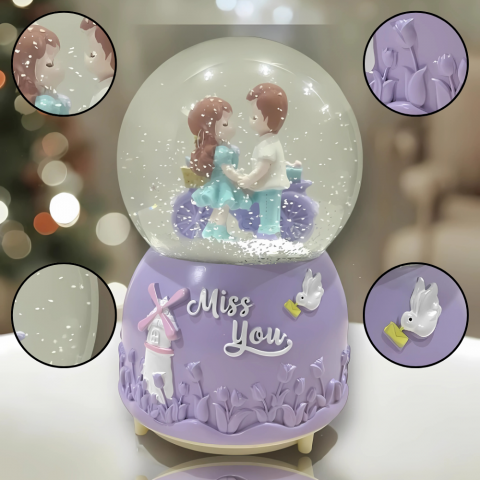 GLOB DE CRISTAL 10*19.5CM 20619-35 | EAN: 8998206190354 | Cod: 20619-35B [2]