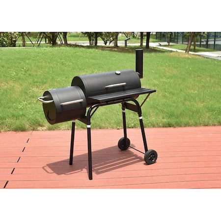 Grătar BBQ și afumător cu reglare de temperatură și ventilație [2]
