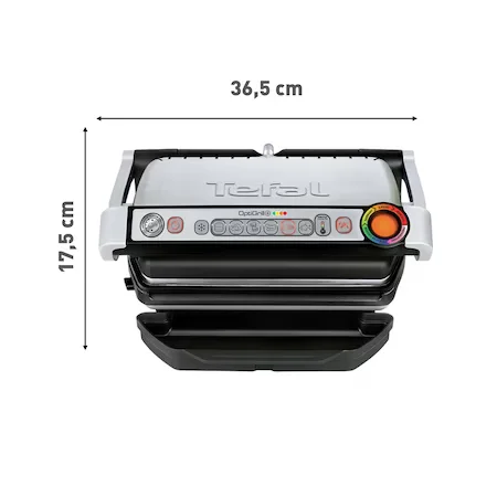 Gratar-Electric-Tefal-OptiGrill-GC712D34-2000W-Programe-Automate-Inox-Negru [2]