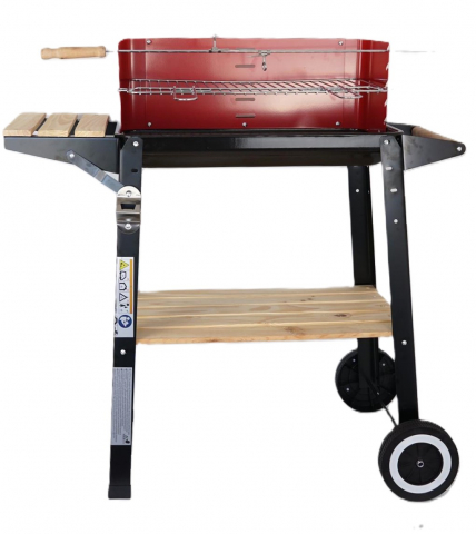 Grătare & BBQ - gratar-pe-carbune-countryside-portabil-cu-polita-de-lemn-rosu.jpg