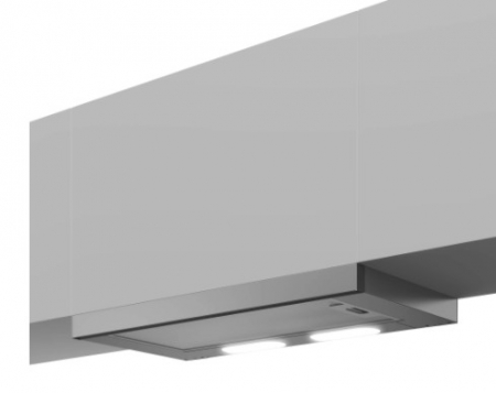 Hota incorporabila telescopica Beko HNT61310X, putere de absorbtie 429 m3/h, filtru metalic, 2 motoare, 60 cm, Inox [2]