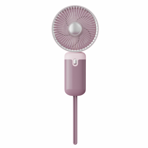 Ventilatoare si racitoare aer - ventilator-portabil-mana-roz-usb.jpg