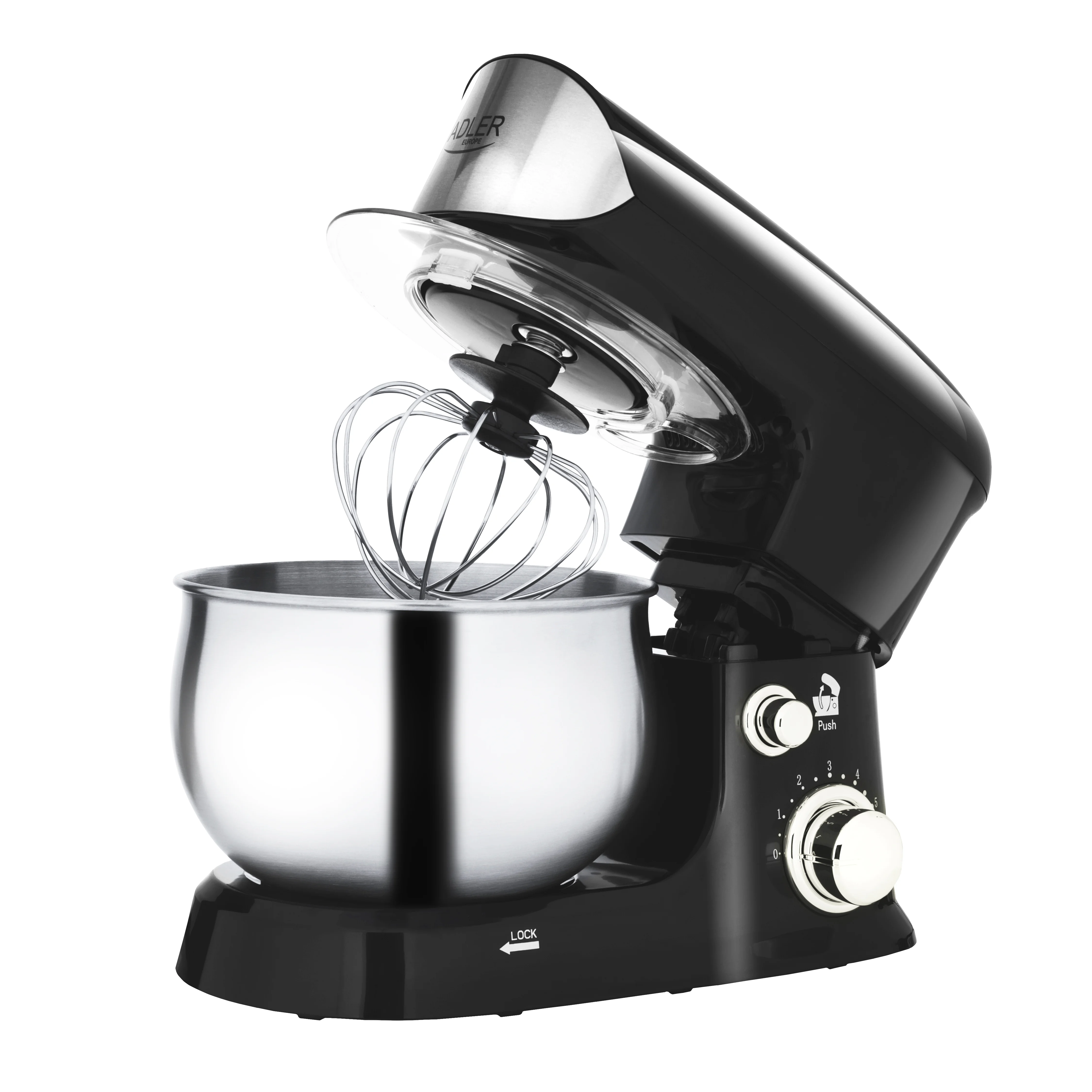Mixere - Mixer Planetar Adler AD 4226b, Putere 700 W, Capacitate bol 3 L