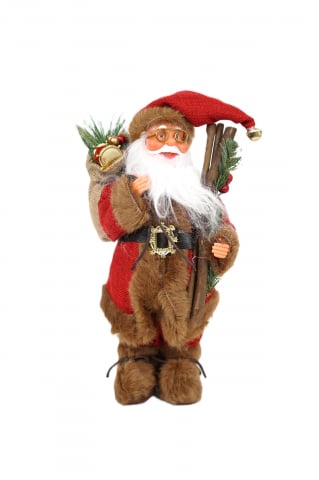 Decoratiuni - figurina-mos-craciun-duoguo-cu-sac-cadouri-30cm-maro-alb.jpg