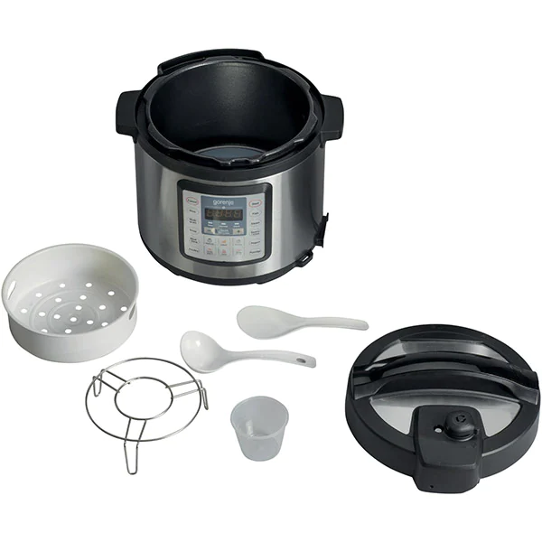 Multicooker Gorenje MC6MBK - capacitate de 6 litri, 15 programe presetate [3]