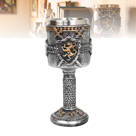 Bucătărie & Masă - pocal-medieval-lion-shield-rasina-inox-200ml.jpg