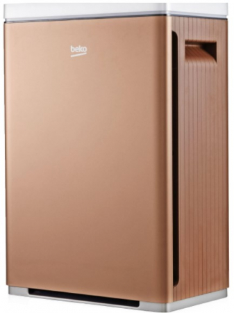 Purificator de aer BEKO ATP8100, 3 trepte de viteza, Filtru HEPA + Carbon, 390 m³/h, senzor de lumina, maro [1]