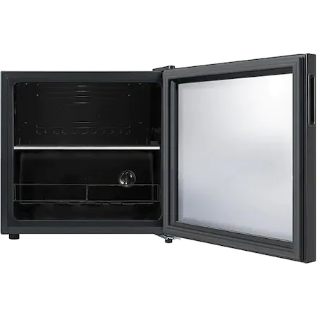 Vitrine de vinuri - Racitor de bauturi VORTEX VBC4SBK01M, H 49.2 cm, 48 doze,Clasa F, negru