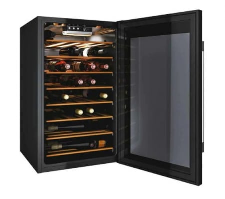 Racitor de vinuri HOOVER HWC 150 UKW, H 84.5 cm, Wi-Fi, 41 sticle, Clasa B, Negru [1]