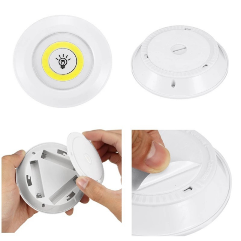 Set 3 lumini LED cu telecomanda, Reglarea intensitatii luminii, Timer [7]