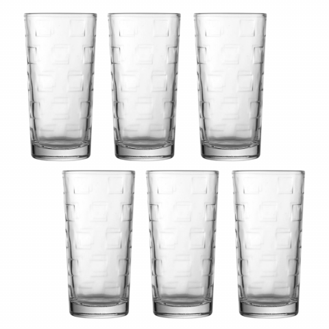 Casa & Bucatarie - set-pahare-apa-uniglass-kyvos-sticla-premium-transparente-245ml-design-minimalist.jpg
