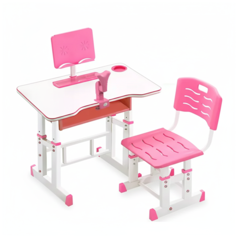 Casa & Bucatarie - set-birou-scaun-ergonomic-copii-roz.jpg