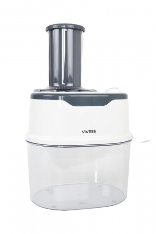 Blendere si mini tocatoare - Spiralizator legume Vivess SP12001WGRA, 2 lame diferite, 1.7l, Negru