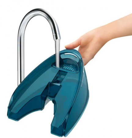 Statie de calcat TEFAL Express Easy SV6131E0, 2200W, 350g/min, talpa ceramica, 1.7l, Alb-Albastru - Tefal [2]