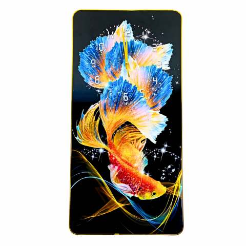 Ceasuri Decorative - tablou-ceas-pestisor-auriu-60x30.jpg