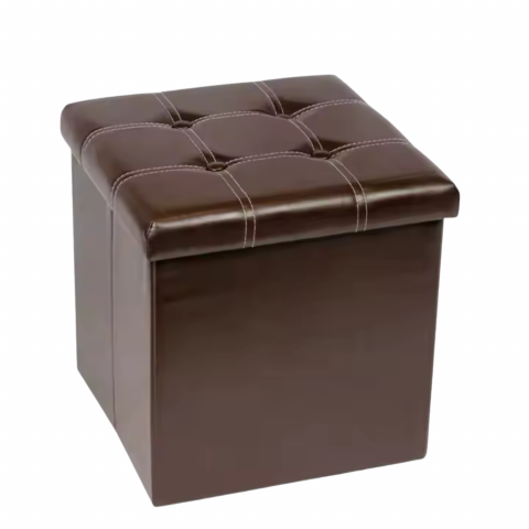 Casa & Bucatarie - taburet-otoman-pliabil-maro-piele-ecologica-38cm.jpg