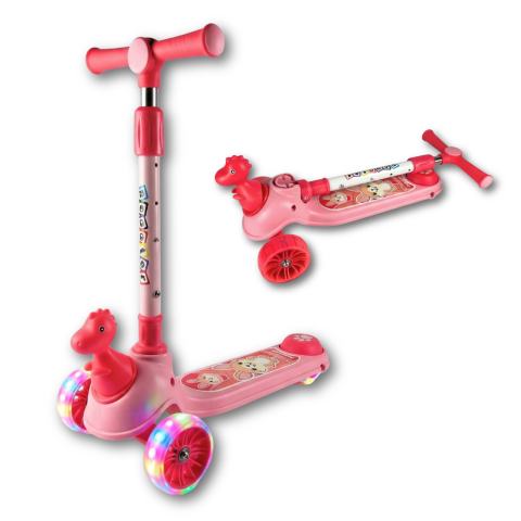 Trotinete - trotineta-copii-roz-roti-led-muzica-ghidon-reglabil.jpg