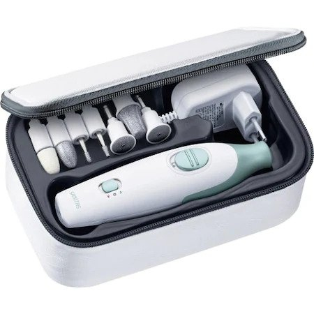 Trusa pentru manichiura si pedichiura Sanitas SMA 36, culoare alb/blue [4]