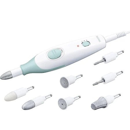 Îngrijire personală & cosmetice - Trusa pentru manichiura si pedichiura Sanitas SMA 36, culoare alb/blue