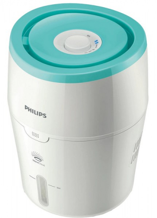 Umidificator de aer Philips HU4801/01, Tehnologie NanoCloud, 200 ml/h, Rezervor 2 l, Alb/Verde - Philips [1]