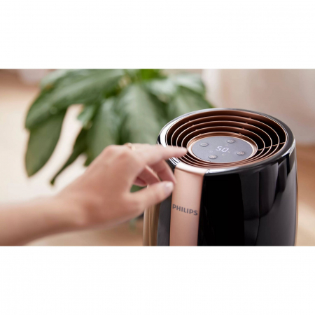 Umidificator Philips HU2718/10, NanoCloud, 3 viteze, Auto & Sleep, Rezervor 2 l, Acoperire 32 mp, Negru [4]