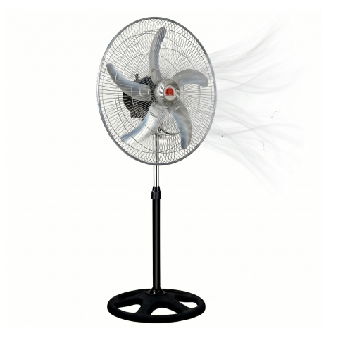 Ventilatoare - Ventilator de Podea, Putere 55W, 3 Trepte de Viteza, 220V - 240V,  5 Pale din Aluminiu, Diametru 40 cm