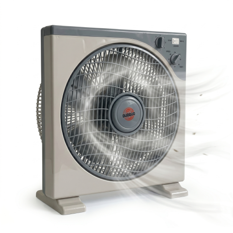 Ventilatoare - Ventilator de podea, Putere de 40W. 3 Trepte de Viteza, Temporizator de 60 minute, Grijal rotativ, Diametru 30 cm