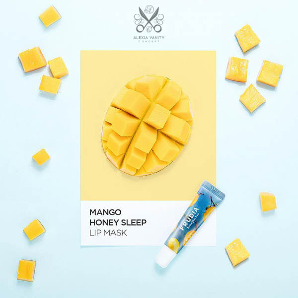 Masca de Noapte Regeneranta pentru Buze cu Mango si Miere Frudia Sleep Lip Mask, 10g [3]