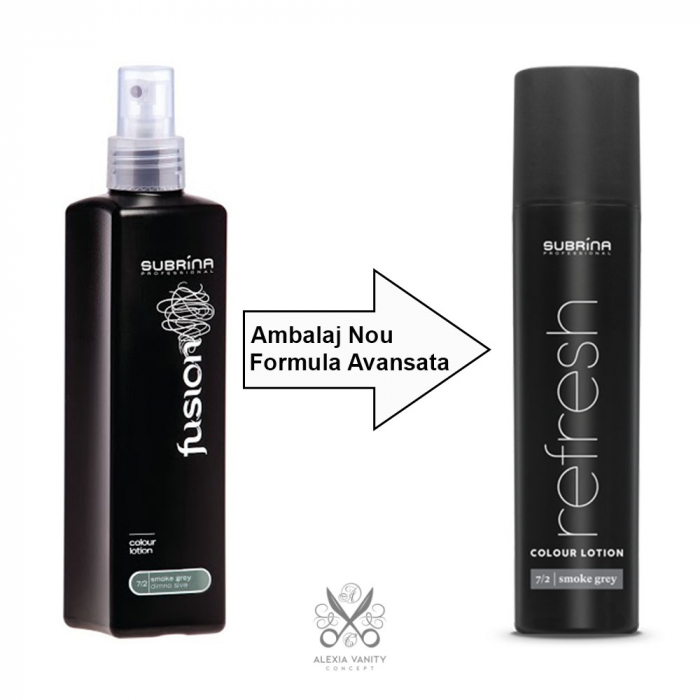 Lotiune Nuantatoare Subrina Refresh 7/2 Gri Inchis, Smoke Grey 250ml [2]