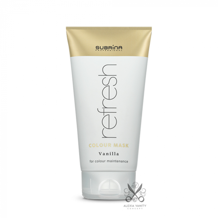 Masca Nuantatoare Subrina Refresh Blond Auriu, Vanilla 150ml [1]