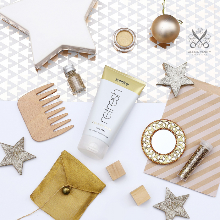 Masca Nuantatoare Subrina Refresh Blond Auriu, Vanilla 150ml [3]