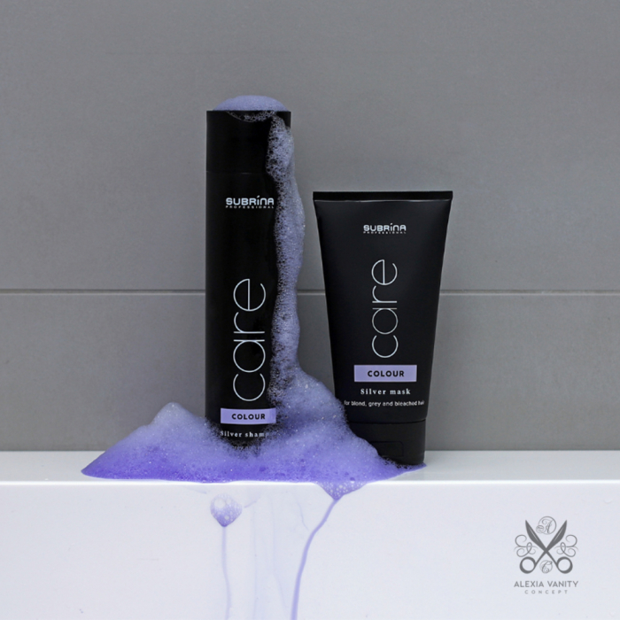 Pachet Promo: Sampon 250ml + Masca 150ml Subrina Silver Par Blond si Argintiu [2]