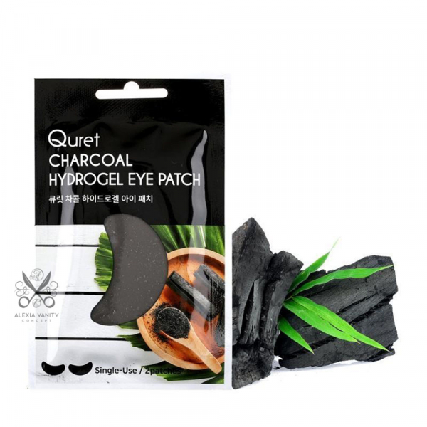 Plasturi pentru Ochi Calmant si Mineralizant Charcoal Quret Hydrogel