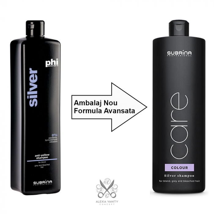 Sampon Silver pentru Par Blond si Argintiu Subrina Colour Care 1000ml [4]