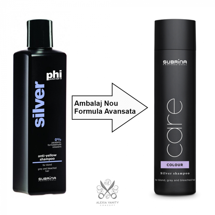 Sampon Silver pentru Par Blond si Argintiu Subrina Colour Care 250ml [4]