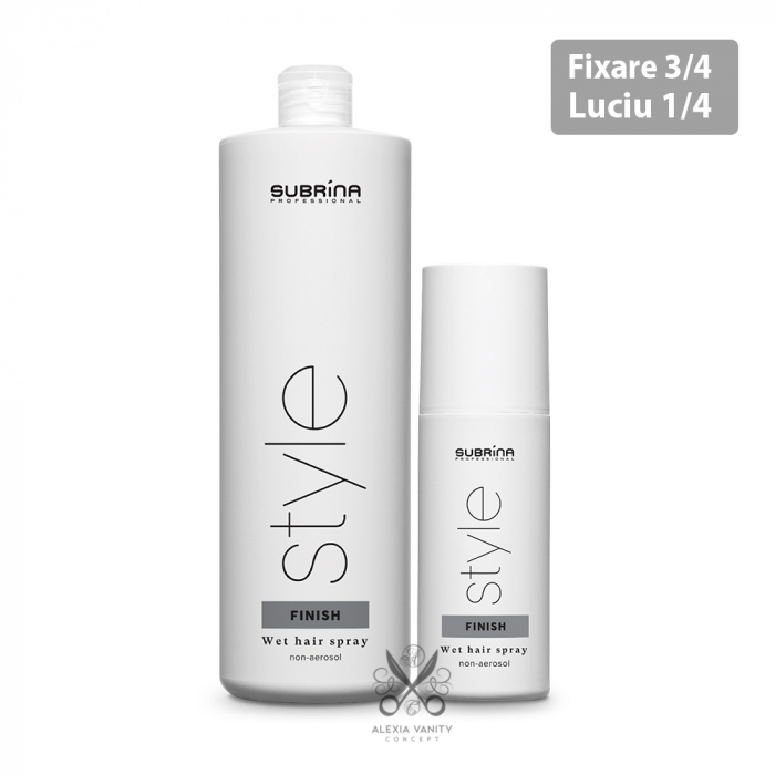Spray Fixativ Non - Aerosol cu Fixare Foarte Puternica Subrina Style Wet Hair Spray 1000ml [2]